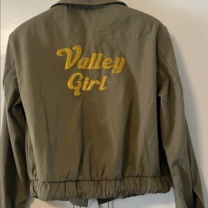 Custom bomber jacket